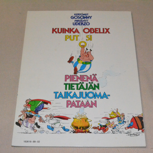 Kuinka Obelix putosi pienenä tietäjän taikajuomapataan (1.p)